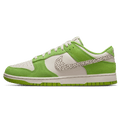 Nike Dunk Low 'Safari Swoosh - Chlorophyll' — UK 3 | EU 35.5 | US 3.5 — Front View