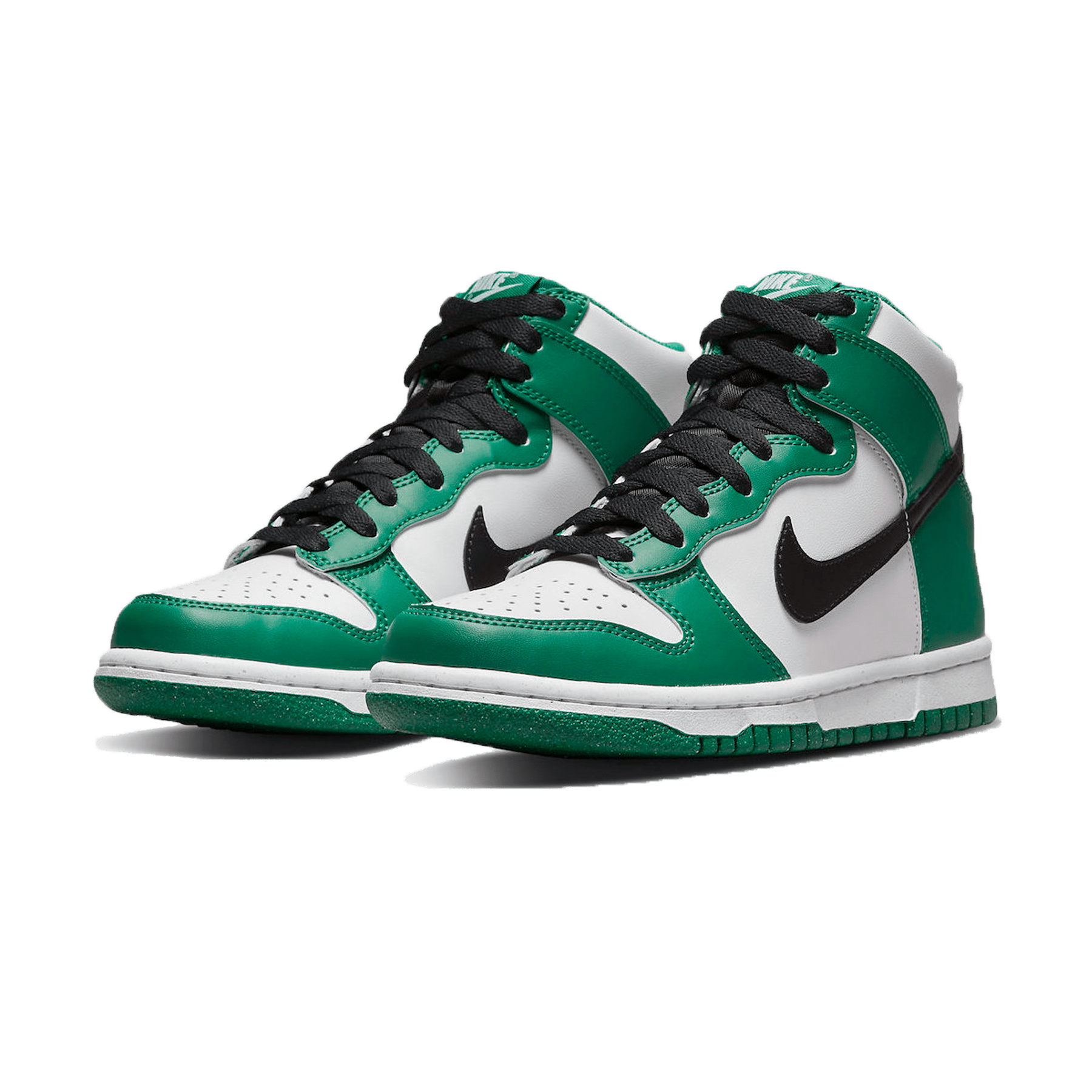 Nike Dunk High GS Celtics — UK 13.5 | EU 32 | US 1Y — Side View