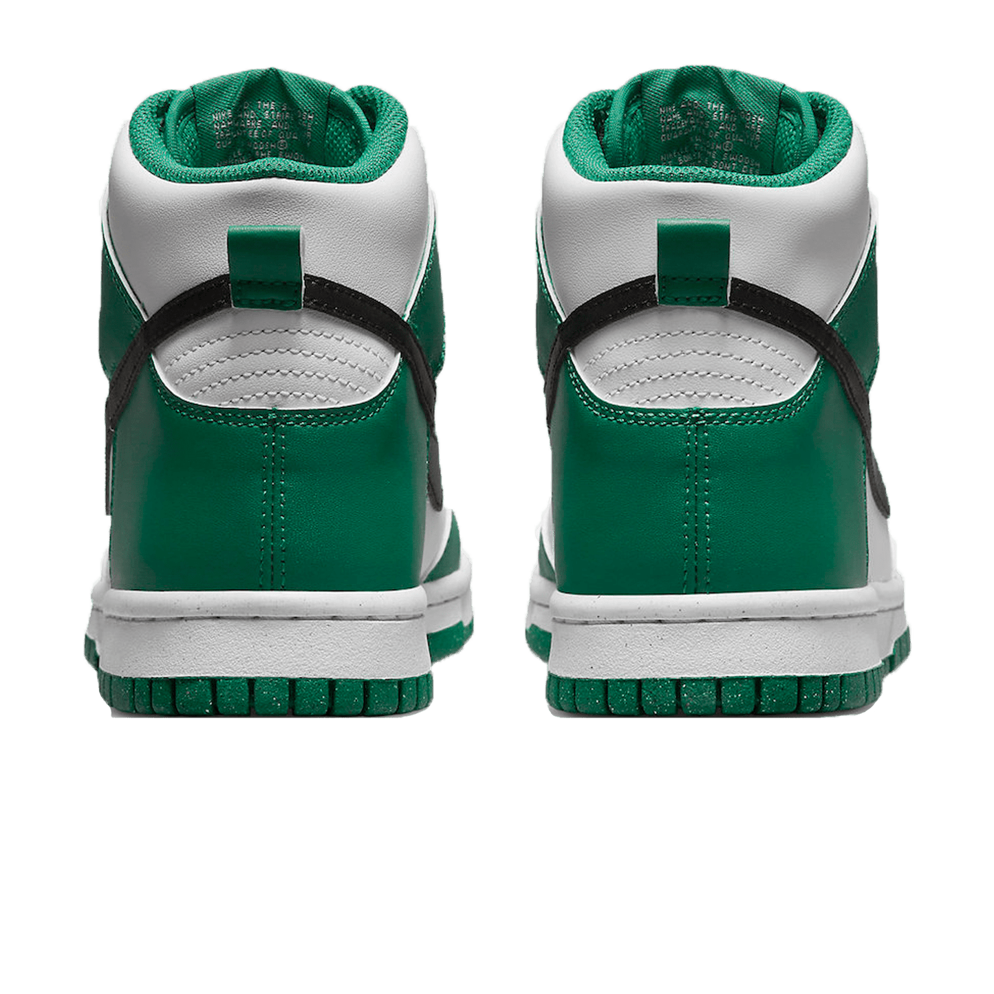 Nike Dunk High GS Celtics — UK 13.5 | EU 32 | US 1Y — Back View