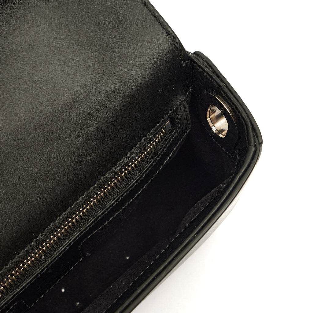 Gucci Cross Body Petite GG Shoulder Bag - Mini in Black, Leather — Alternate View 7