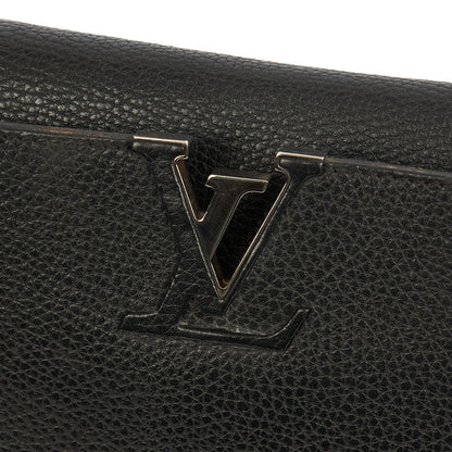 Louis Vuitton Capucines MM in Black, Leather — Alternate View 15