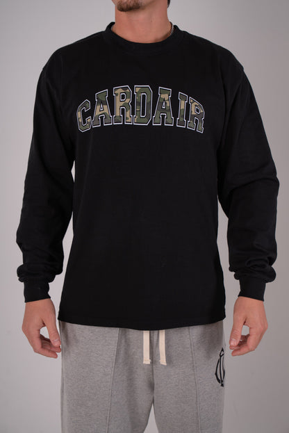 Cardair Camo Cardair Long Sleve - Black — S — Side View