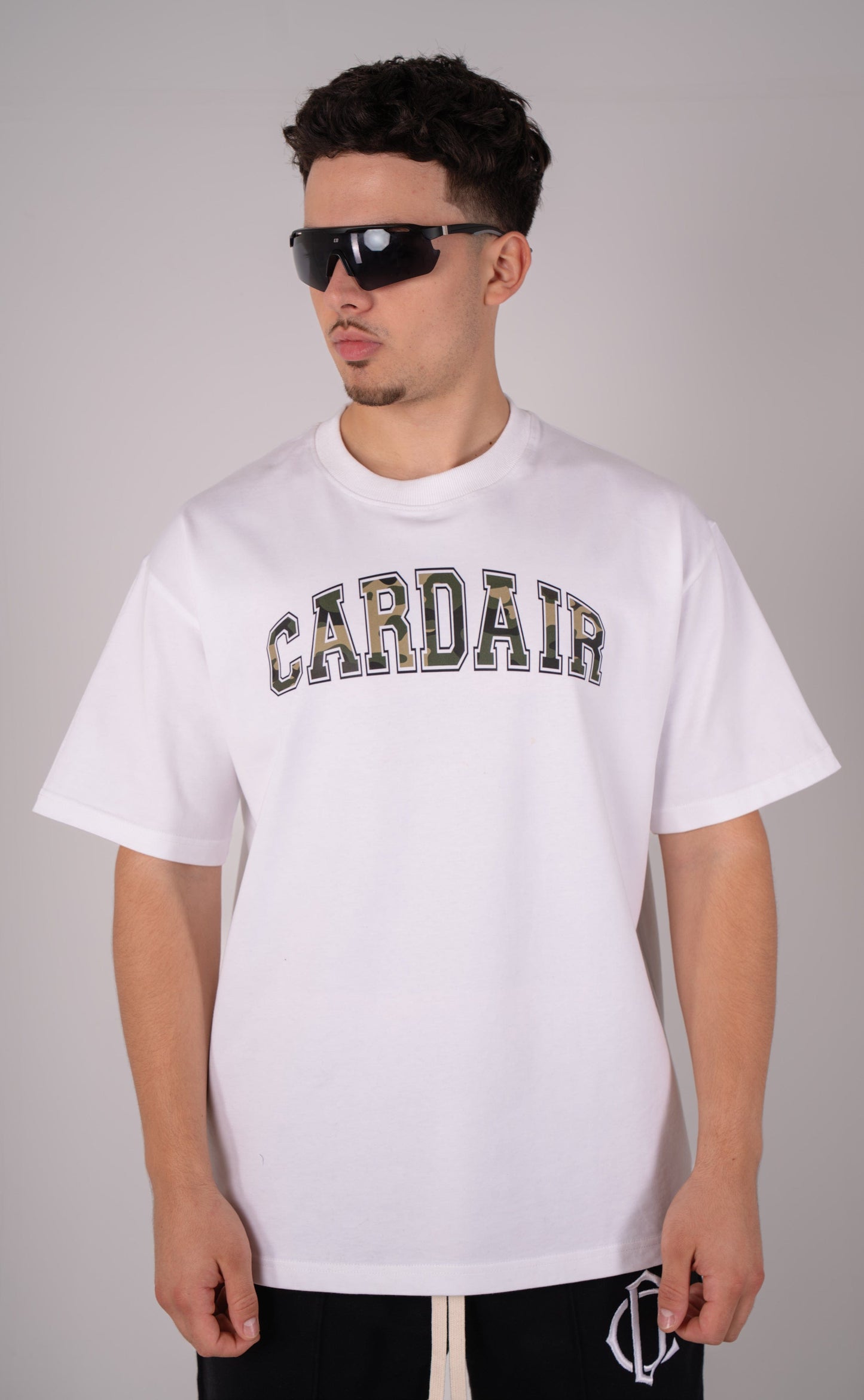 Cardair Camo Cardair T shirt - White — XS — Side View