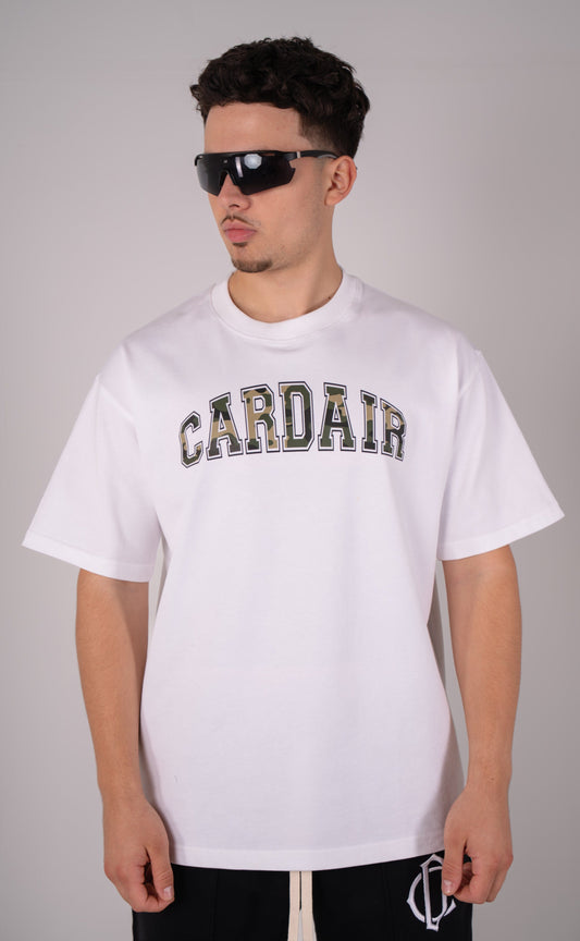 Cardair Camo Cardair T shirt - White — XS — Side View