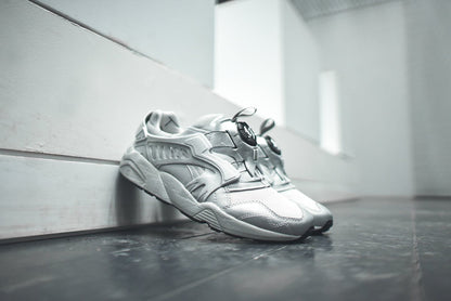 Puma Trinomic Disc Blaze 'All White' — UK 5 | EU 38 | US 6 — Side View