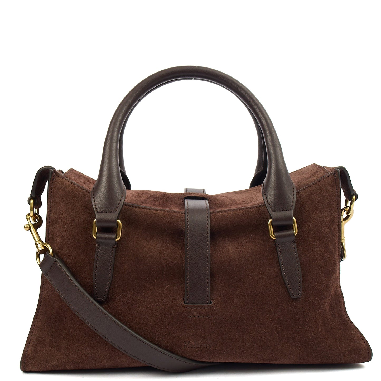 Mulberry Top Handle Roxanne in Brown, Suede — Alternate View 9