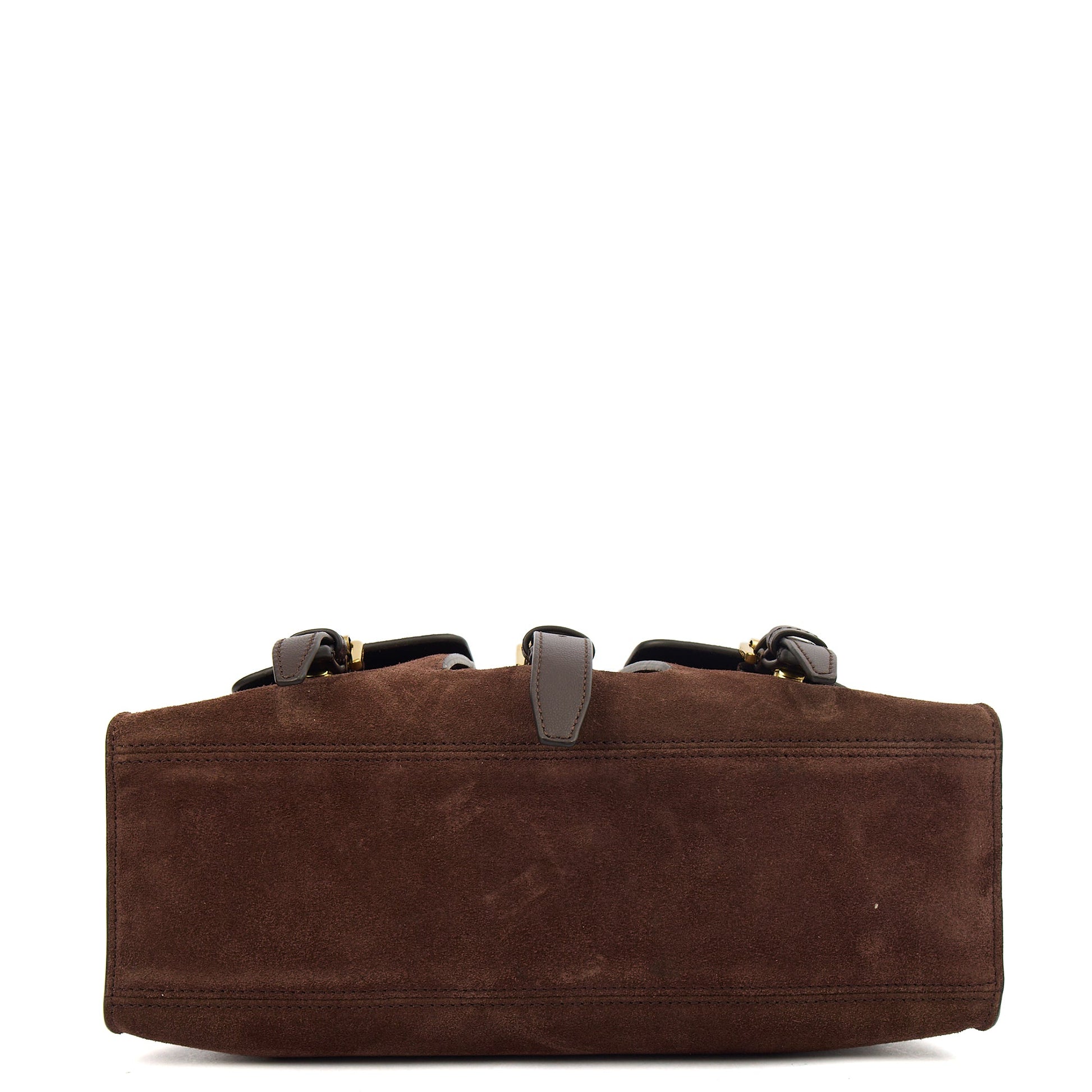 Mulberry Top Handle Roxanne in Brown, Suede — Alternate View 11