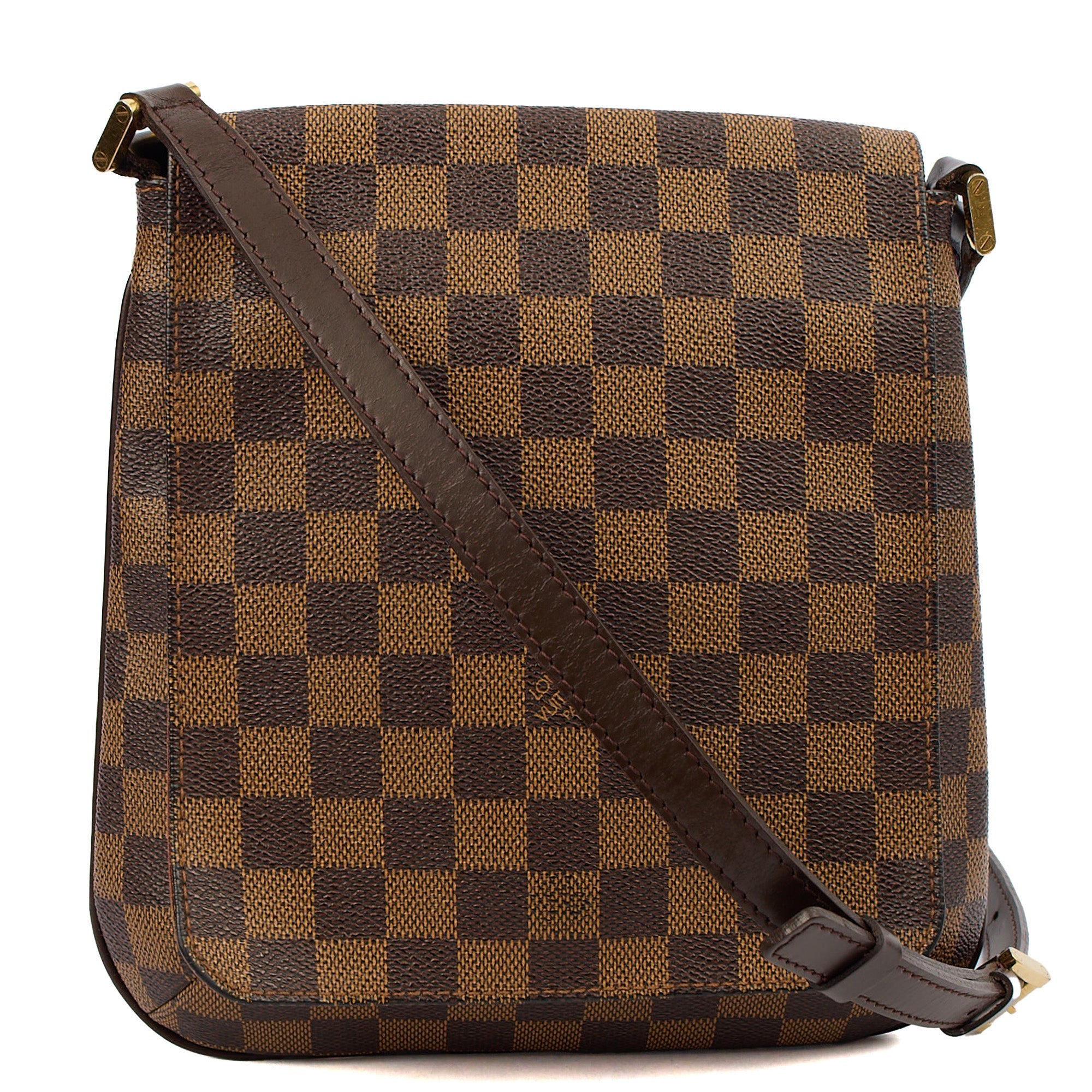 Louis Vuitton Cross Body Musette Salsa PM in Damier Ebene, Canvas — Alternate View 7