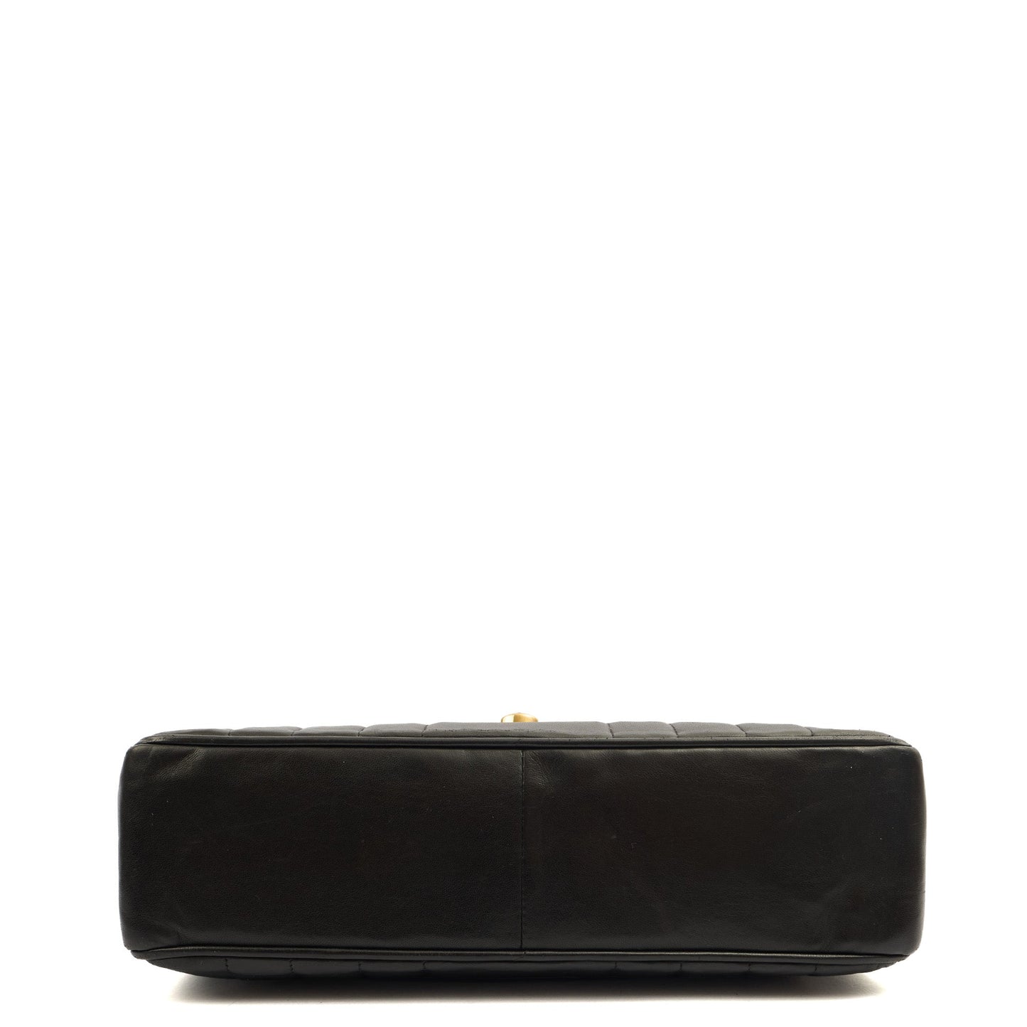 Chanel Shoulder Bag Maxi Jumbo XL in Black, Leather — Alternate View 12