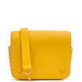 Mulberry Cross Body Clifton in Yellow, Calfskin Leather — Front View