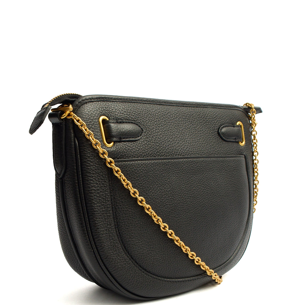 Mulberry Cross Body Brockwell in Black, Leather — Back View