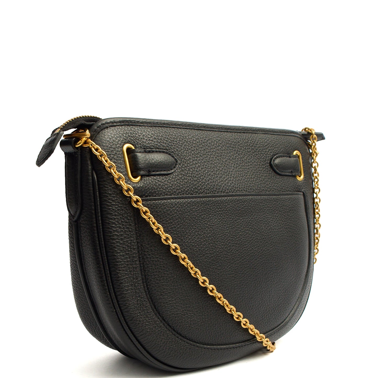 Mulberry Cross Body Brockwell in Black, Leather — Back View