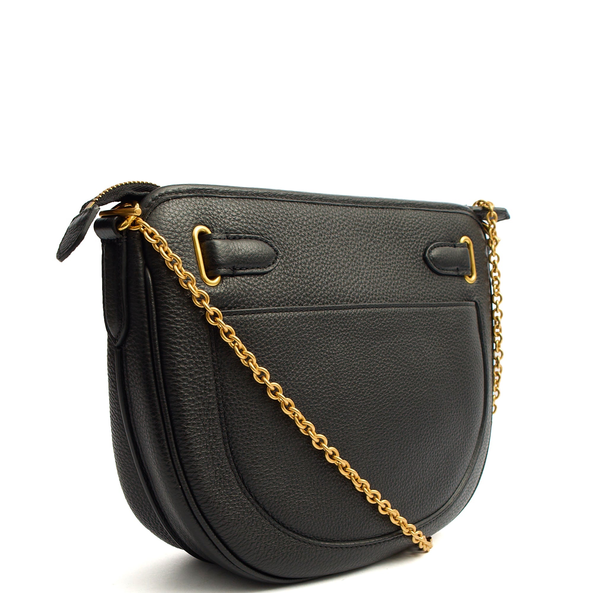 Mulberry Cross Body Brockwell in Black, Leather — Back View