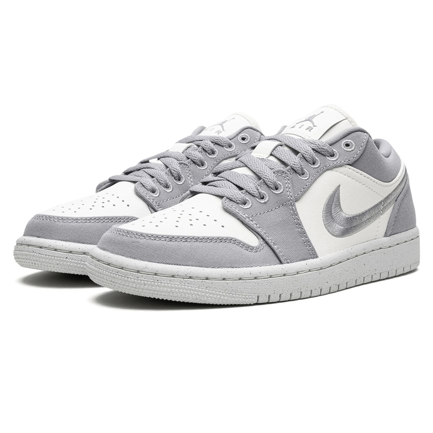 Air Jordan 1 Low SE Wmns 'Light Steel Grey' — UK 2.5 | EU 35.5 | US 5 — Side View