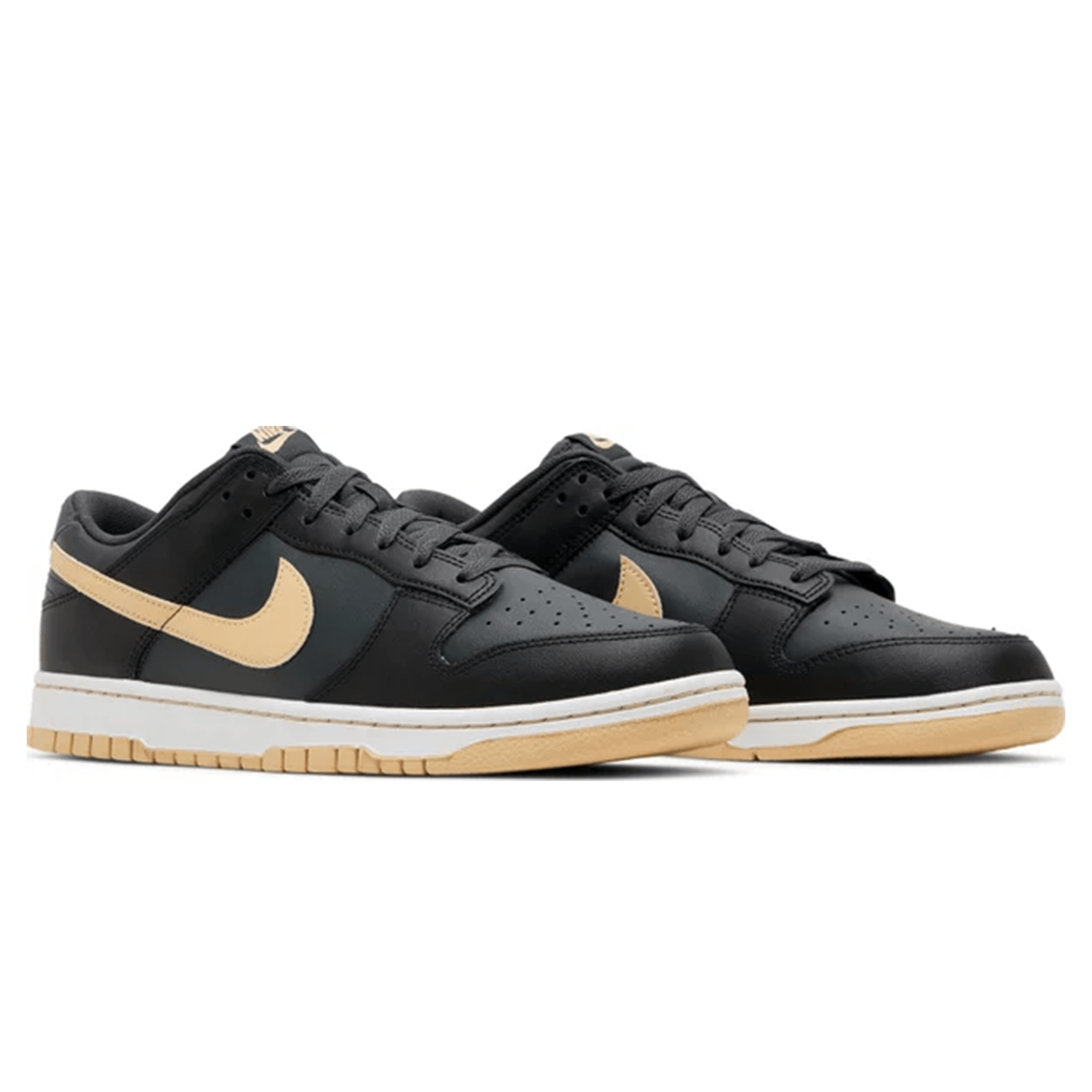 Nike Dunk Low 'Black Sesame' — UK 3 | EU 35.5 | US 3.5 — Back View