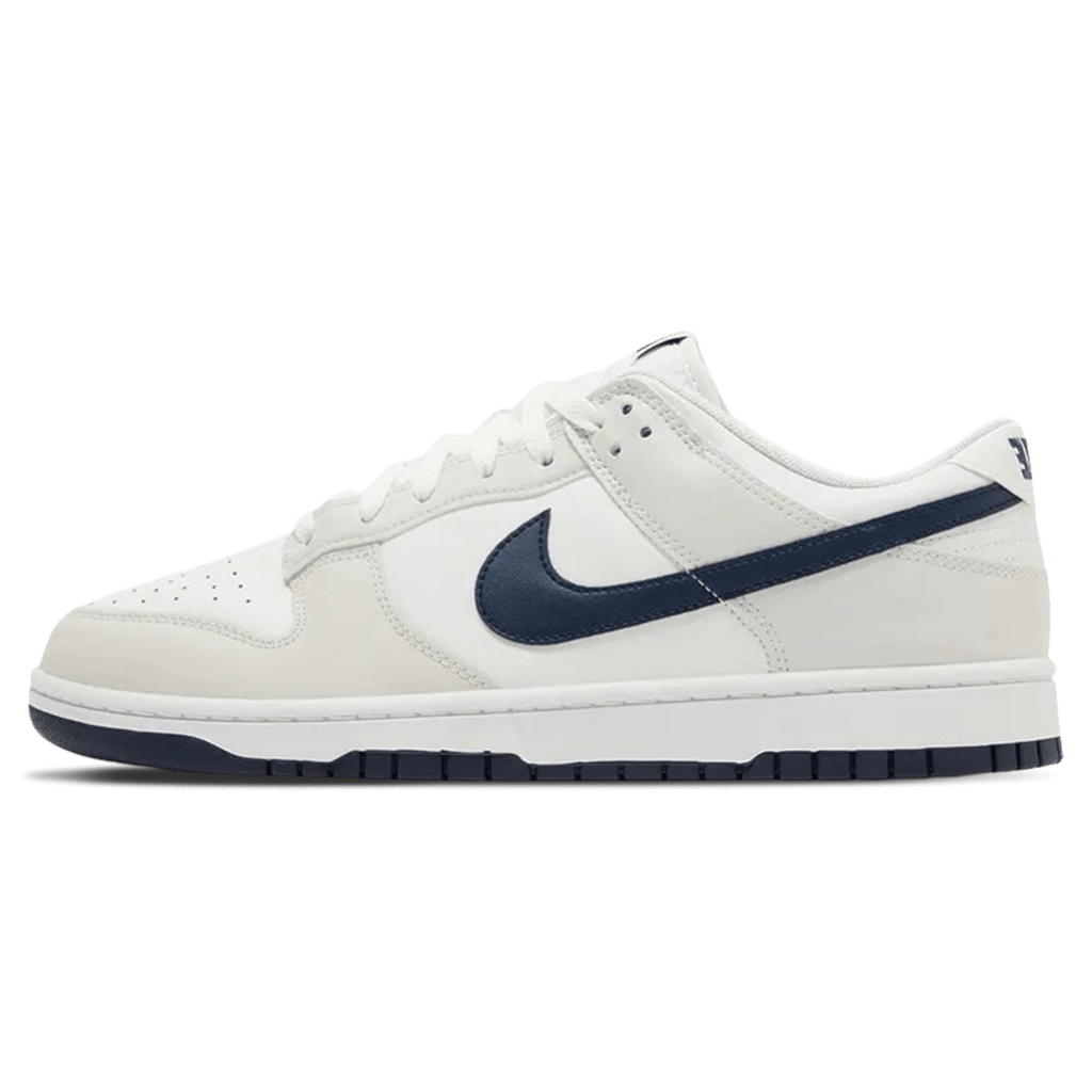Nike Dunk Low 'White Midnight Navy' — UK 3 | EU 35.5 | US 3.5 — Front View