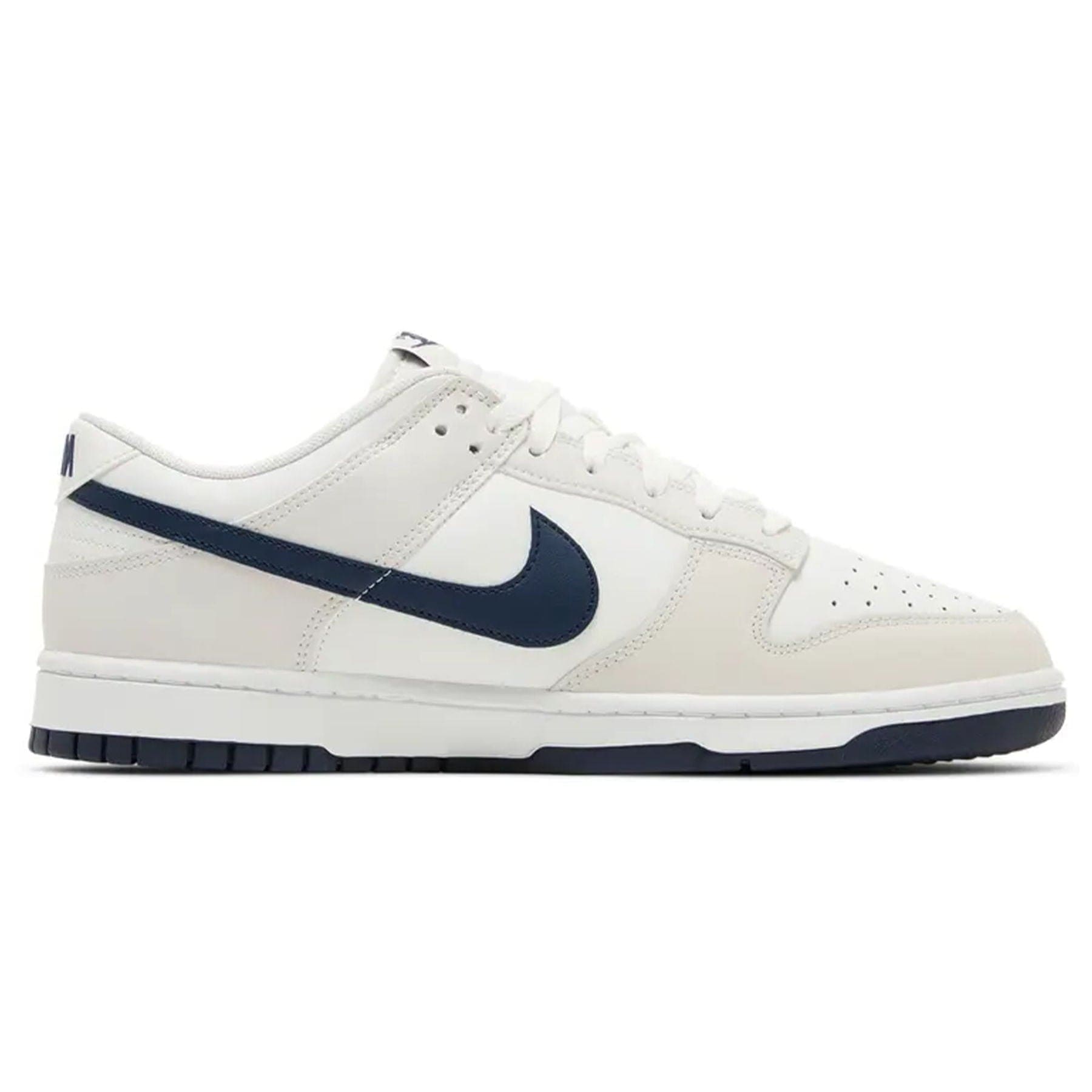 Nike Dunk Low 'White Midnight Navy' — UK 3 | EU 35.5 | US 3.5 — Back View