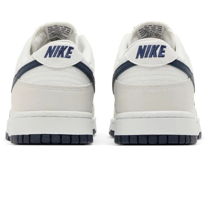 Nike Dunk Low 'White Midnight Navy' — UK 3 | EU 35.5 | US 3.5 — Top View