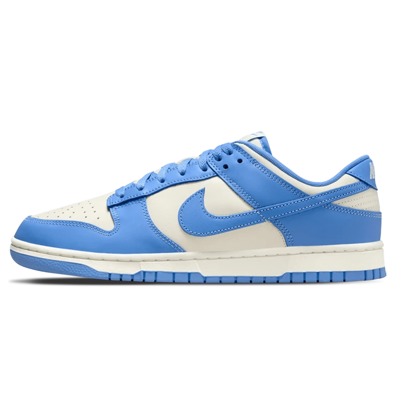 Nike Dunk Low 'University Blue Coconut Milk' — UK 3 | EU 35.5 | US 3.5 — Front View