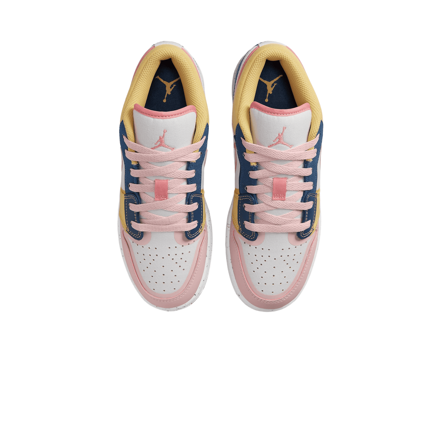 Air Jordan 1 Low SE GS 'Multi-Colour Canvas' — UK 13.5 | EU 32 | US 1Y — Back View