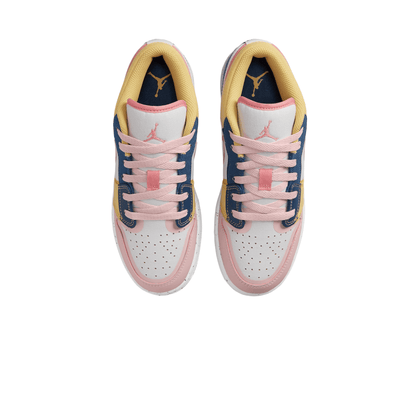 Air Jordan 1 Low SE GS 'Multi-Colour Canvas' — UK 13.5 | EU 32 | US 1Y — Back View