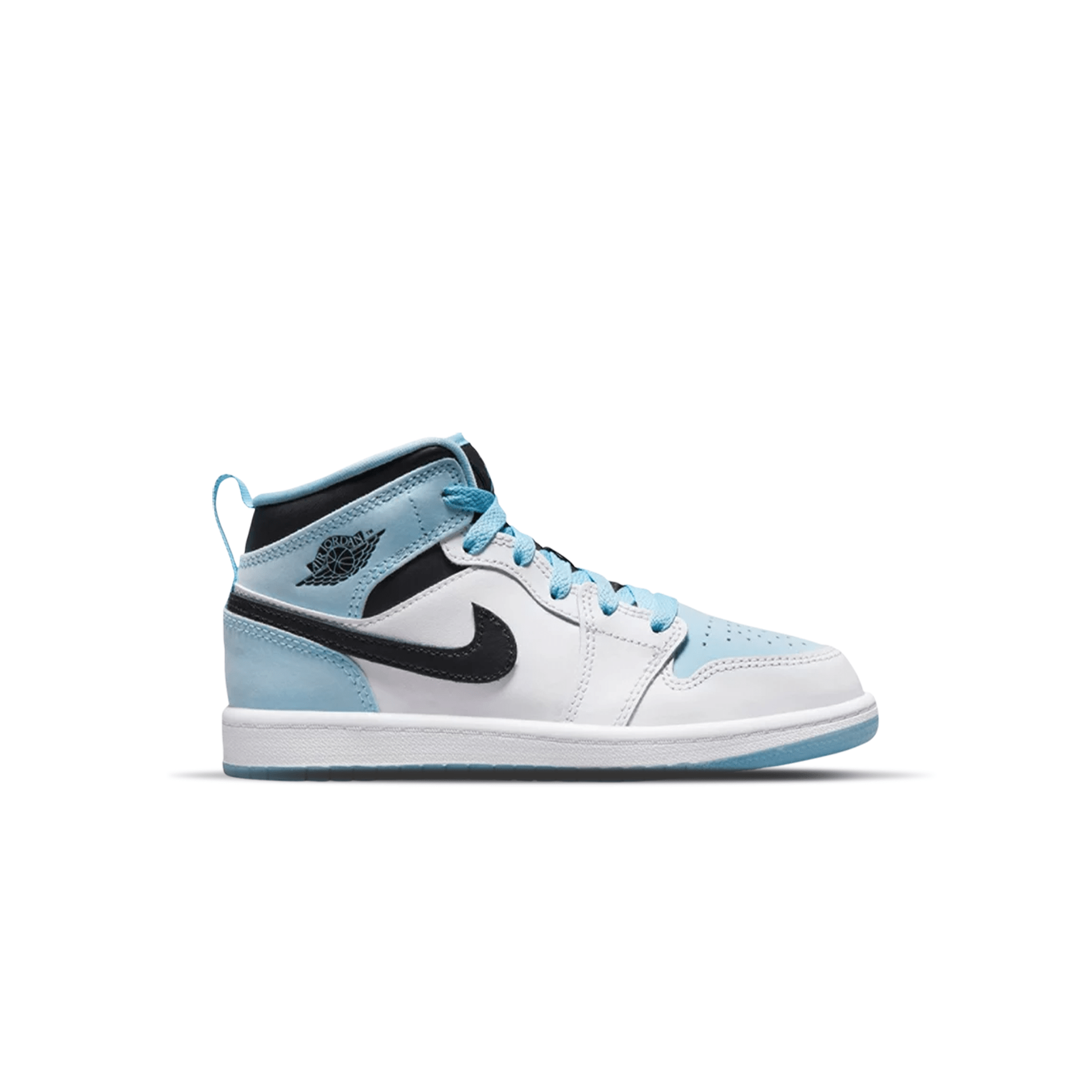 Air Jordan 1 Mid SE PS 'White Ice Blue' — UK 10C | EU 27.5 | US 10.5C — Side View