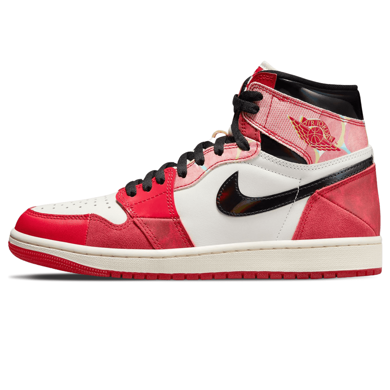 Air Jordan 1 Retro High OG 'Spider-Man: Across the Spider-Verse' — UK 3 | EU 35.5 | US 3.5 — Front View