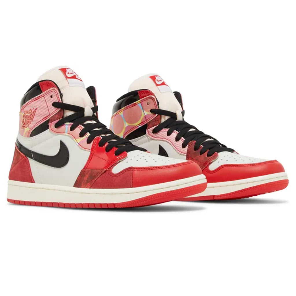 Air Jordan 1 Retro High OG 'Spider-Man: Across the Spider-Verse' — UK 3 | EU 35.5 | US 3.5 — Top View