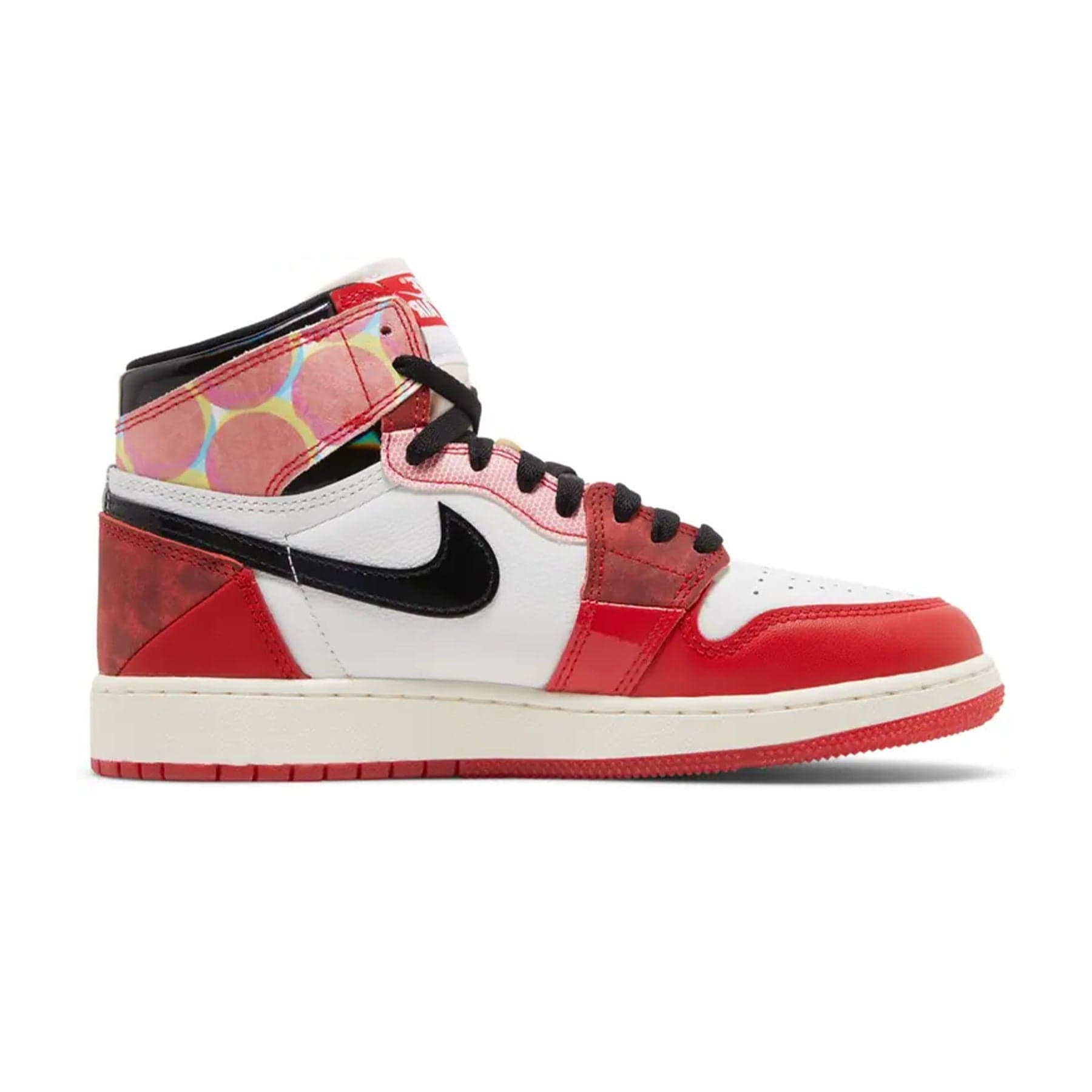 Air Jordan 1 Retro High OG 'Spider-Man: Across the Spider-Verse' GS — UK 13.5 | EU 32 | US 1Y — Side View