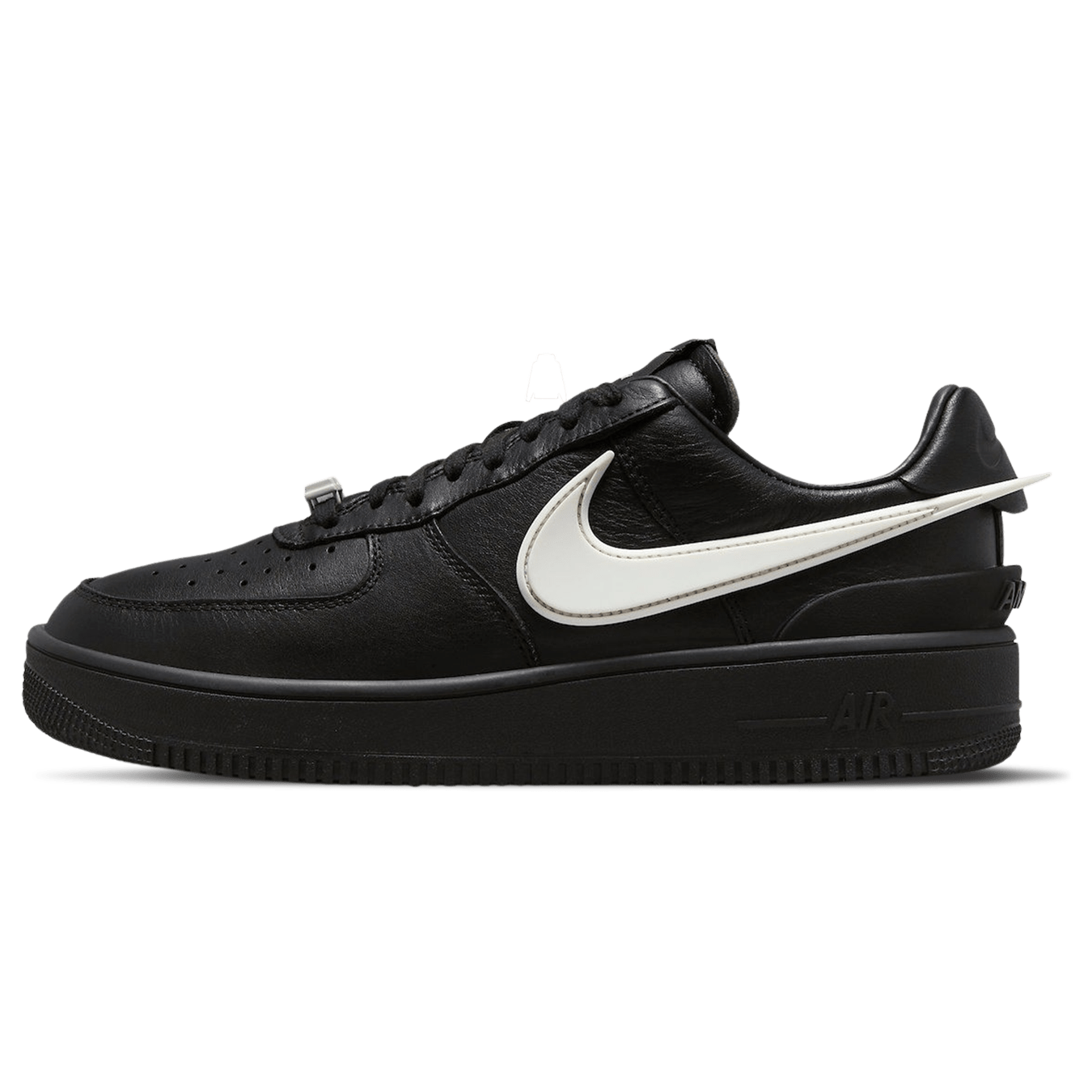 AMBUSH x Nike Air Force 1 Low 'Black' — UK 3 | EU 35.5 | US 3.5 — Front View