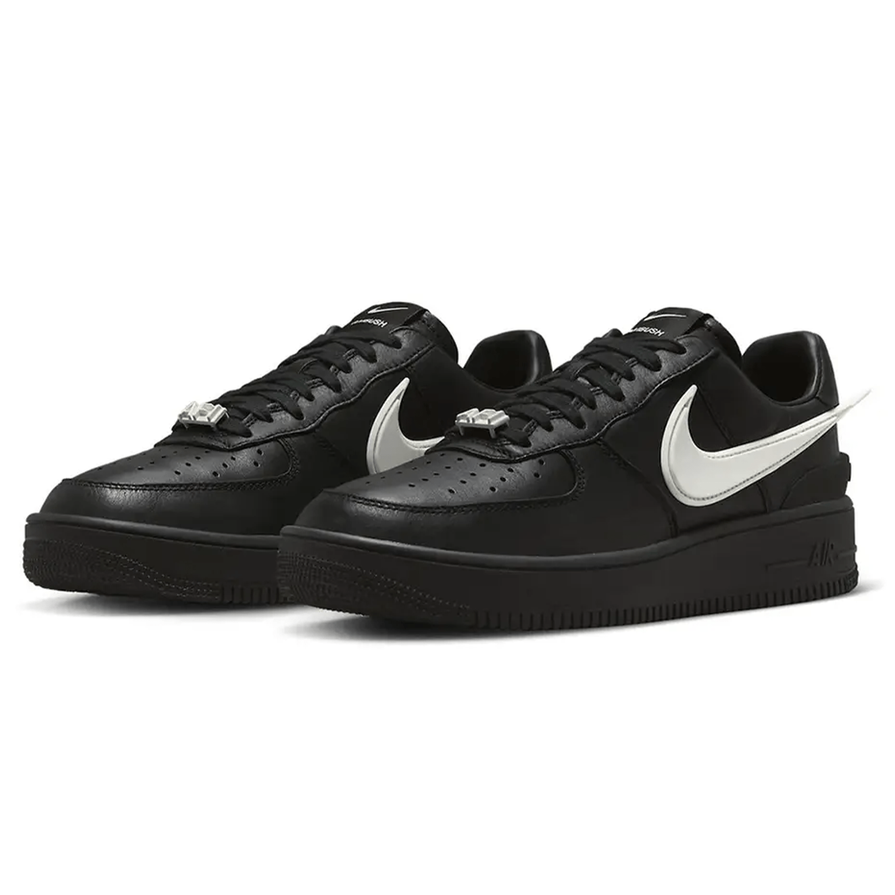 AMBUSH x Nike Air Force 1 Low 'Black' — UK 3 | EU 35.5 | US 3.5 — Side View