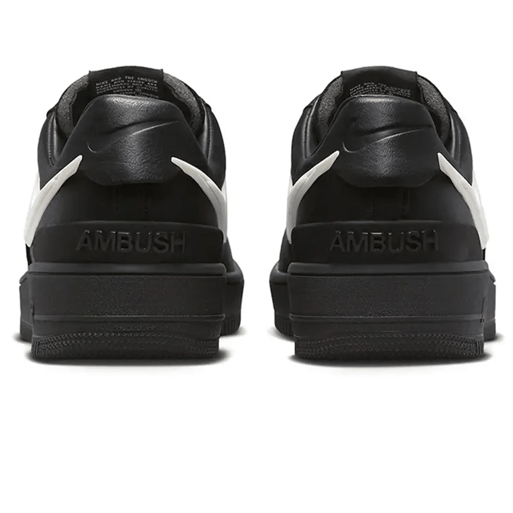 AMBUSH x Nike Air Force 1 Low 'Black' — UK 3 | EU 35.5 | US 3.5 — Back View