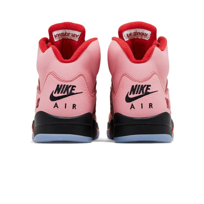 Awake NY x Air Jordan 5 Retro 'Boro - Arctic Pink' — UK 3 | EU 35.5 | US 3.5 — Top View