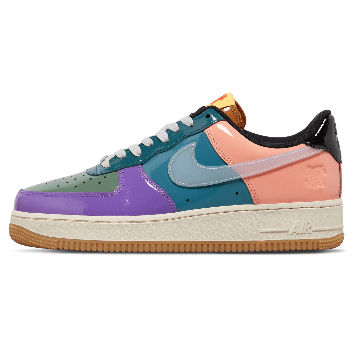 Undefeated x Nike Air Force 1 Low 'Celestine Blue' — UK 3 | EU 35.5 | US 3.5 — Front View