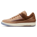 Two 18 x Air Jordan 2 Retro Low 'Rocky Tan' — UK 3 | EU 35.5 | US 3.5 — Front View