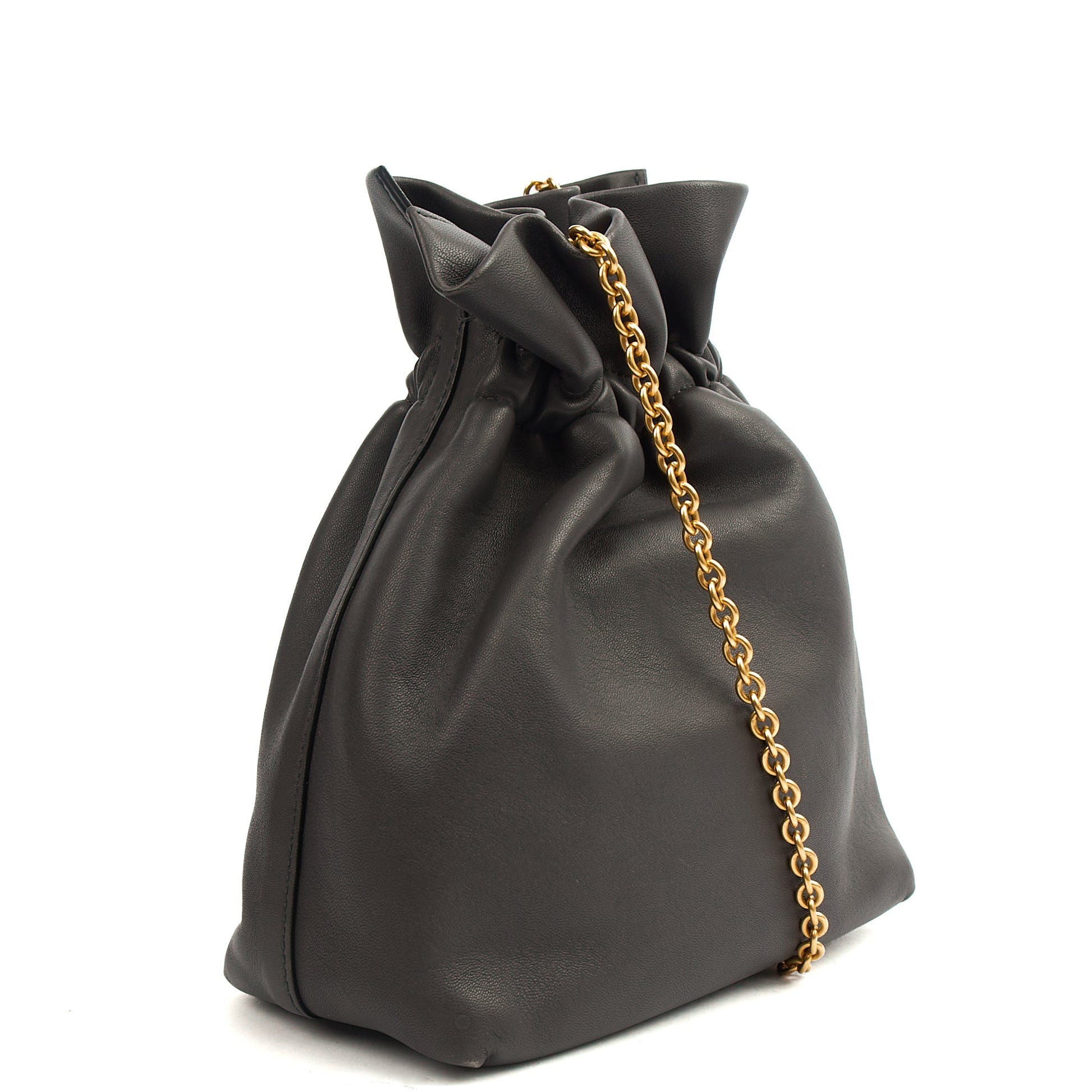 Mulberry Cross Body Lynton Mini Bucket in Blue, Calfskin Leather — Alternate View 9