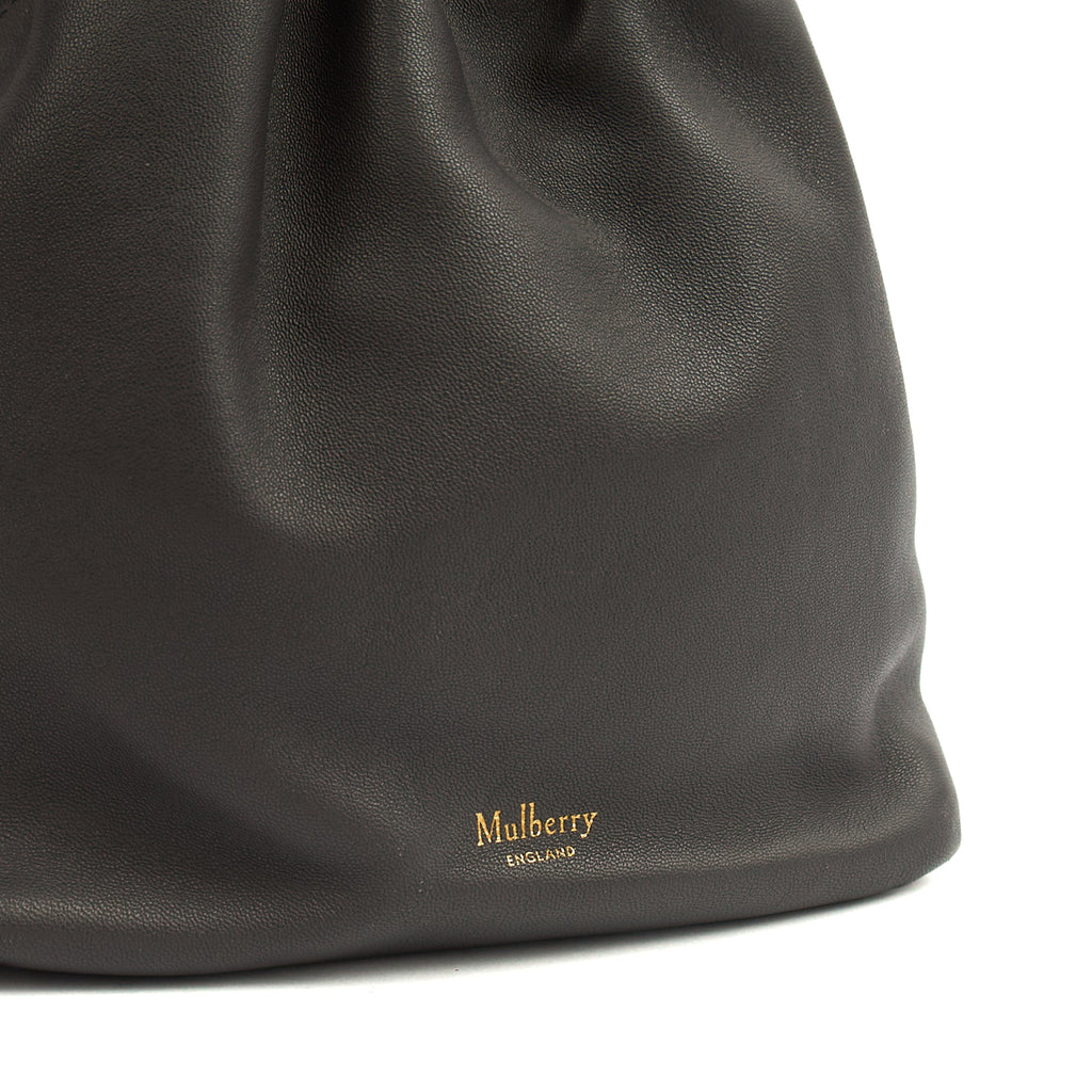 Mulberry Cross Body Lynton Mini Bucket in Blue, Calfskin Leather — Alternate View 8