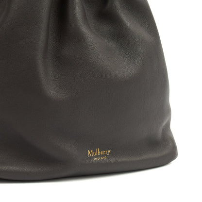 Mulberry Cross Body Lynton Mini Bucket in Blue, Calfskin Leather — Alternate View 8