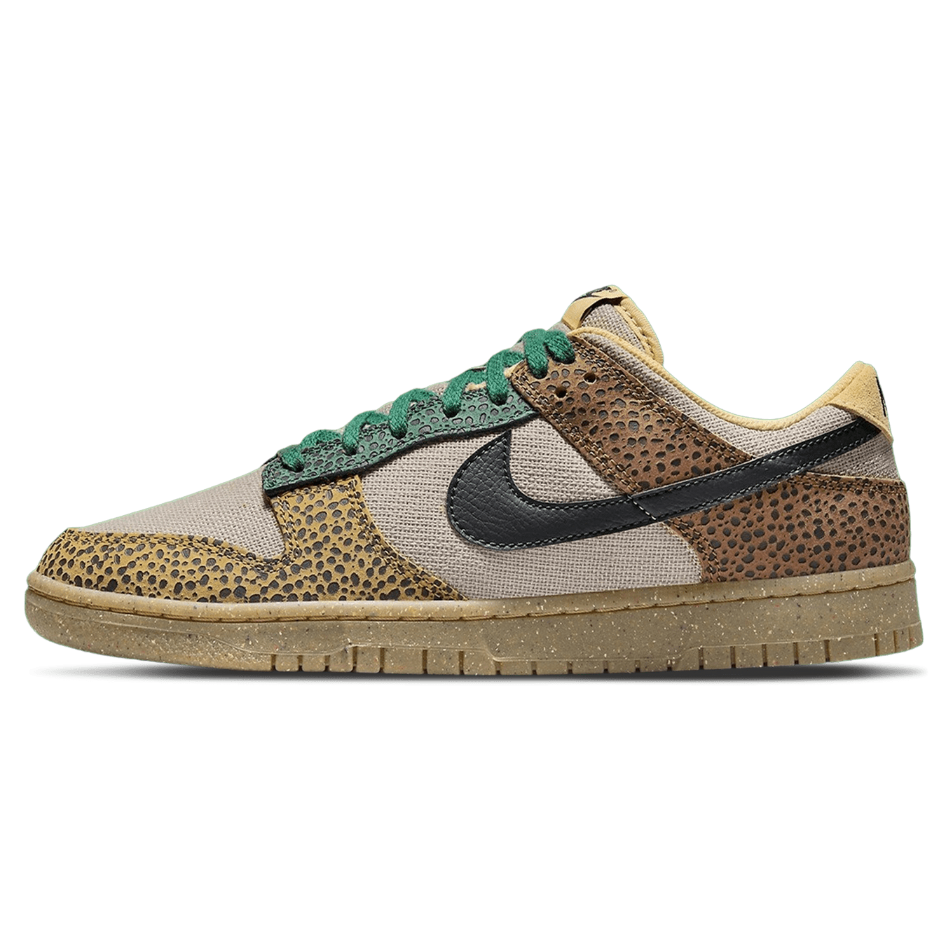 Nike Dunk Low 'Golden Moss' — UK 3 | EU 35.5 | US 3.5 — Front View