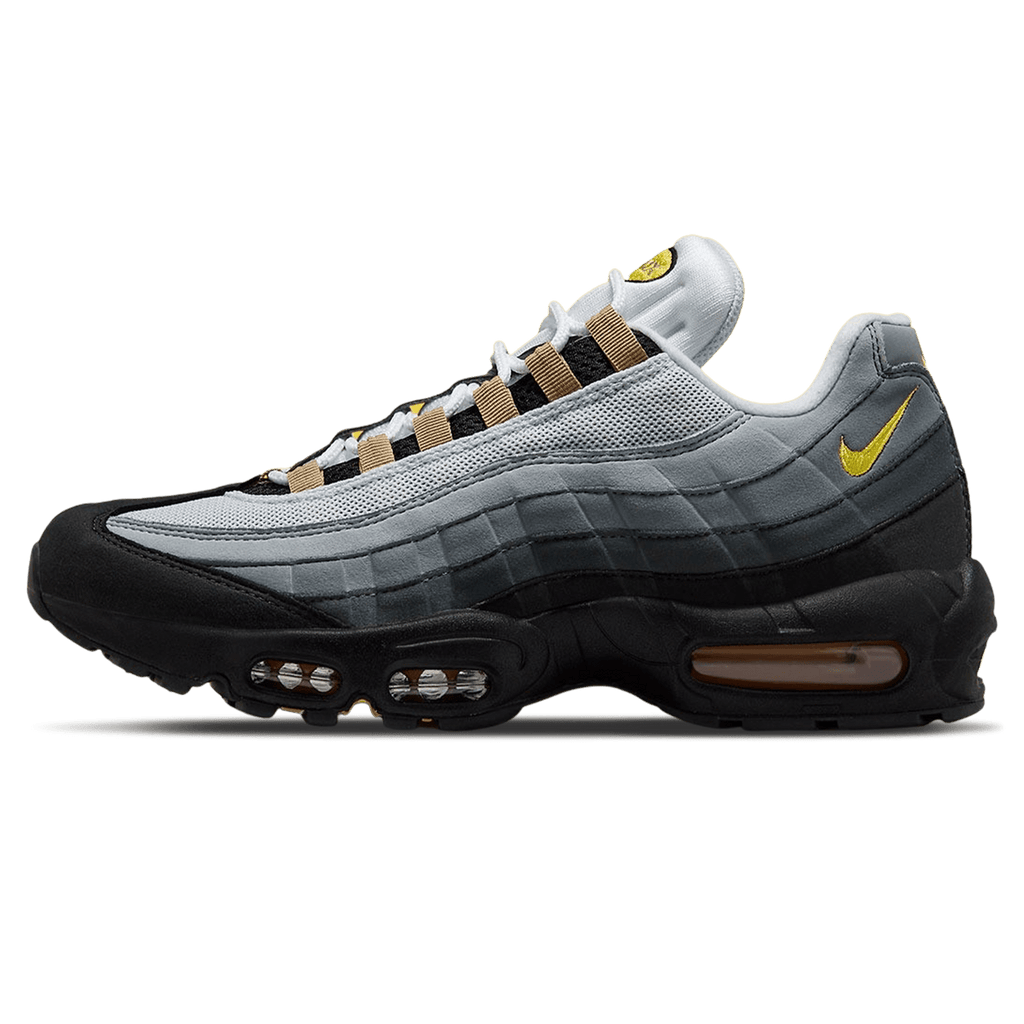 Nike Air Max 95 'Icons - Yellow Strike' — UK 3 | EU 35.5 | US 3.5 — Front View