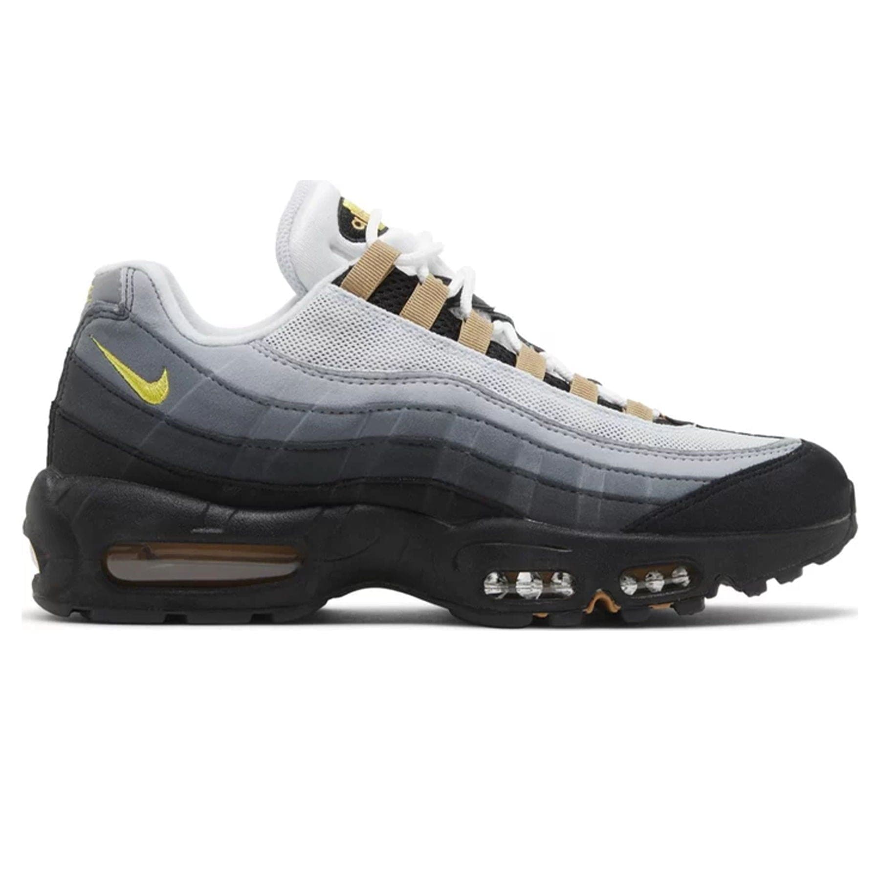 Nike Air Max 95 'Icons - Yellow Strike' — UK 3 | EU 35.5 | US 3.5 — Side View