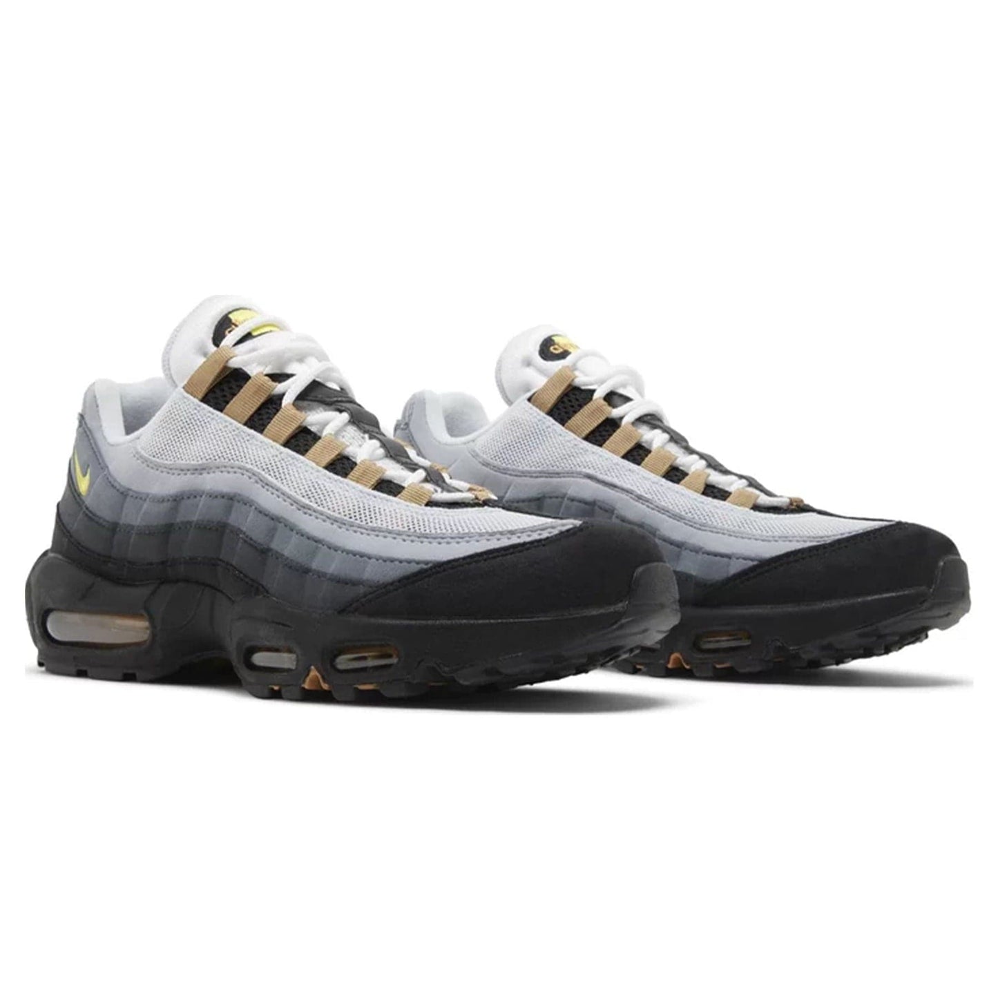 Nike Air Max 95 'Icons - Yellow Strike' — UK 3 | EU 35.5 | US 3.5 — Back View