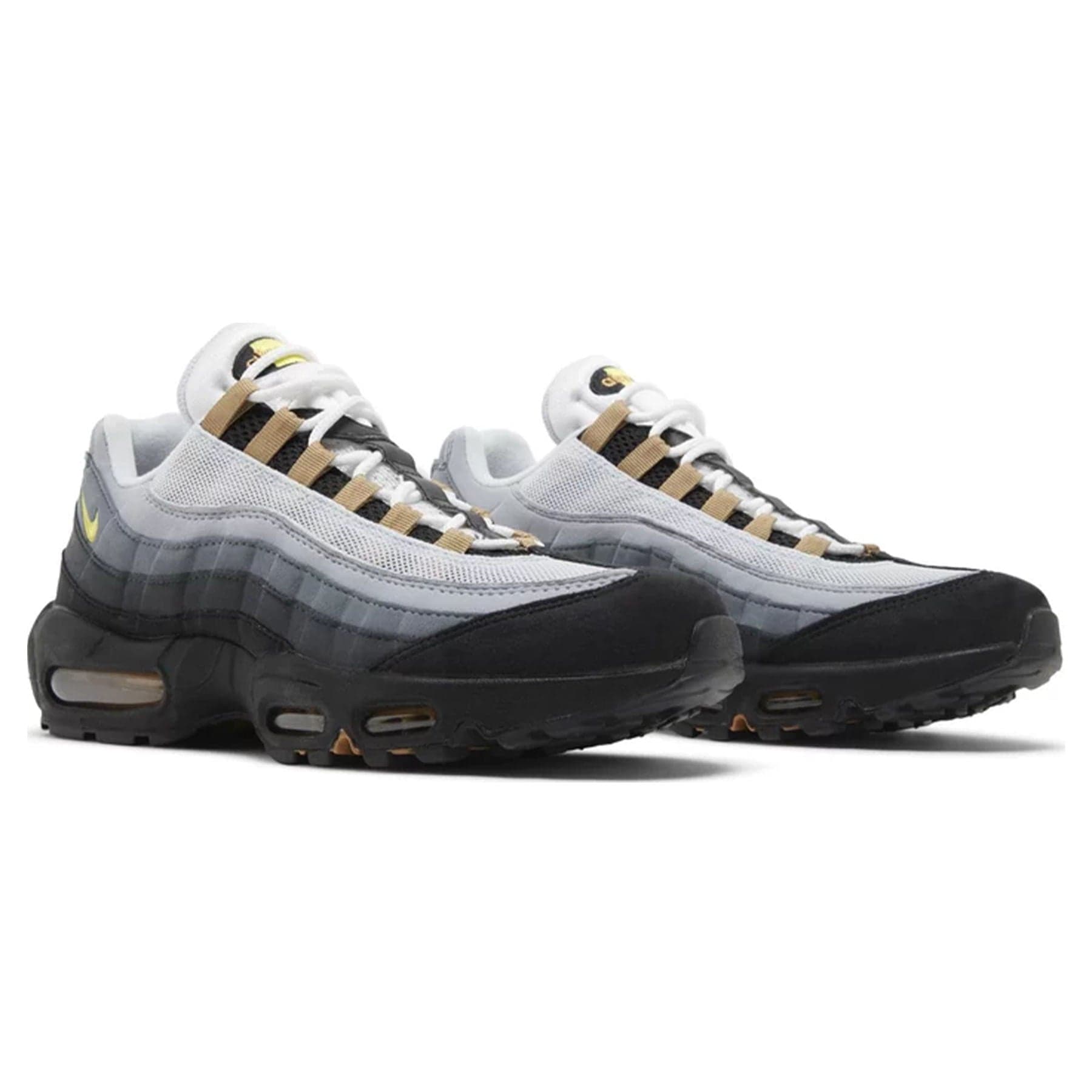 Nike Air Max 95 'Icons - Yellow Strike' — UK 3 | EU 35.5 | US 3.5 — Back View
