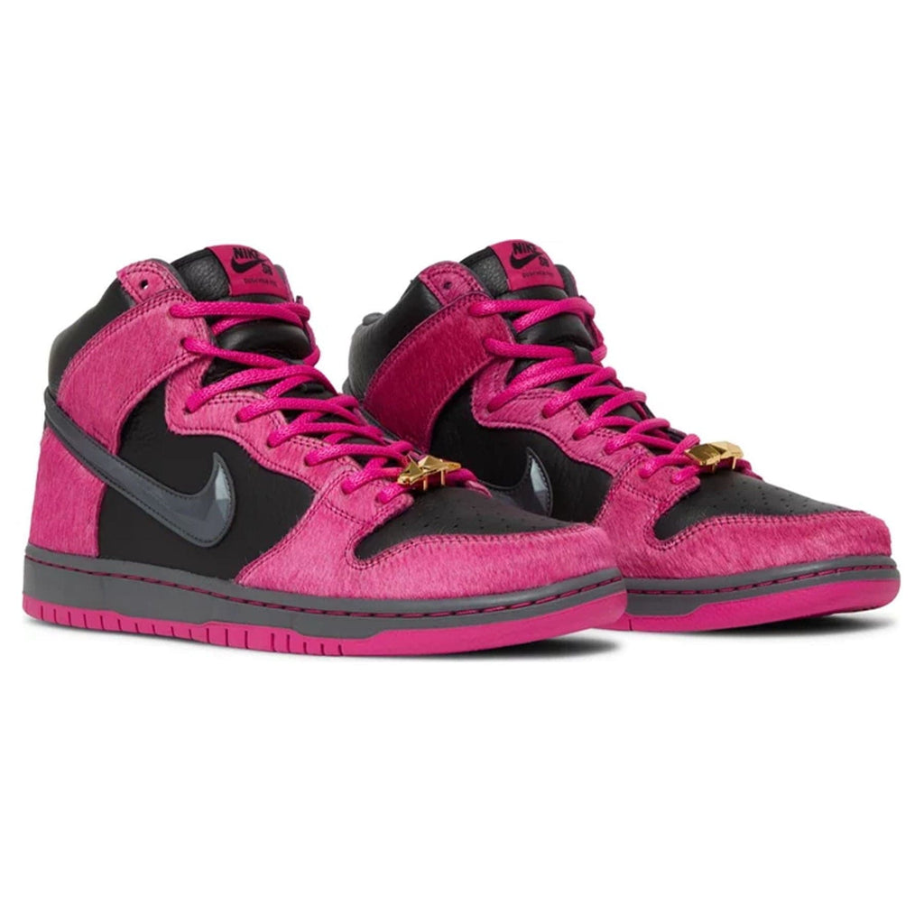 Run The Jewels x Nike Dunk High SB '4/20' — UK 3 | EU 35.5 | US 3.5 — Back View