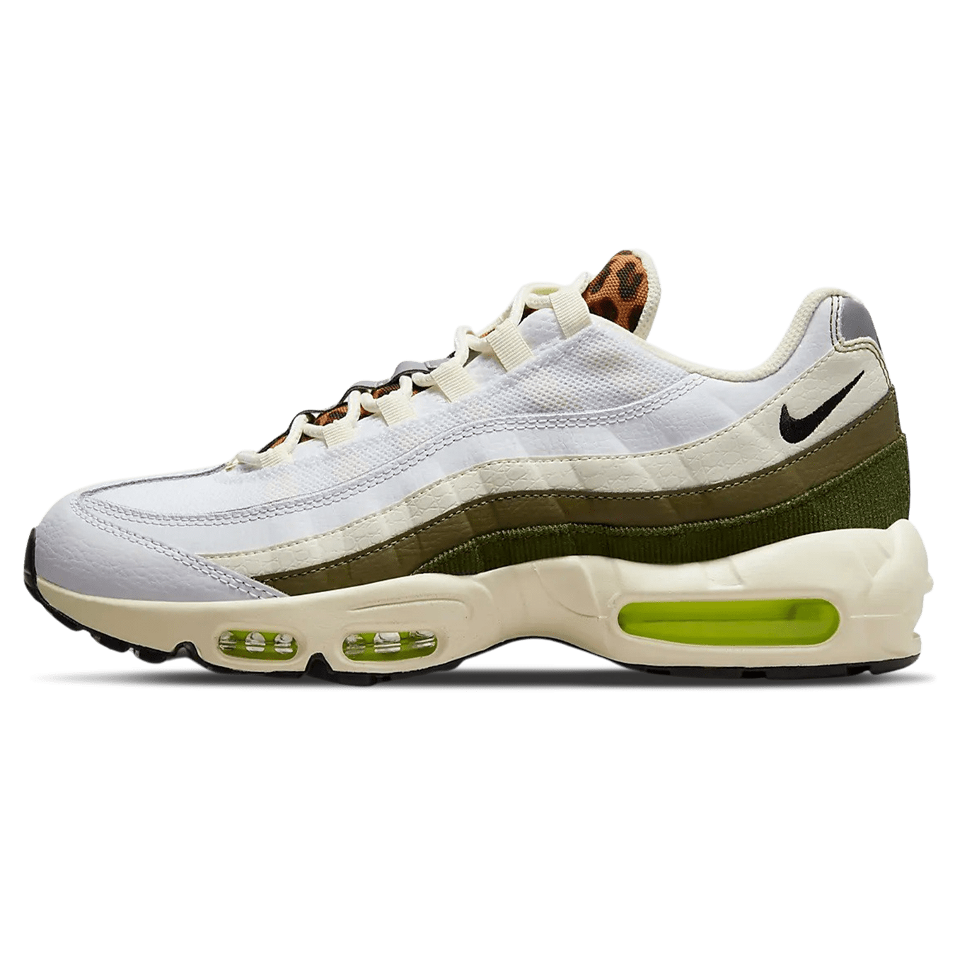 Nike Air Max 95 'Leopard Tongue' — UK 3 | EU 35.5 | US 3.5 — Front View