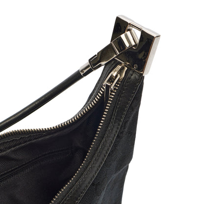 Gucci Shoulder Bag Shoulder Bag in Black, GG Canvas — Alternate View 14