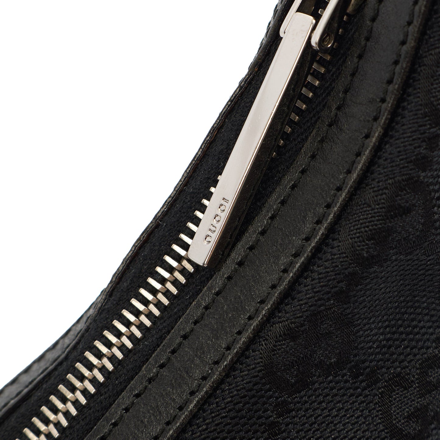 Gucci Shoulder Bag Shoulder Bag in Black, GG Canvas — Lifestyle View