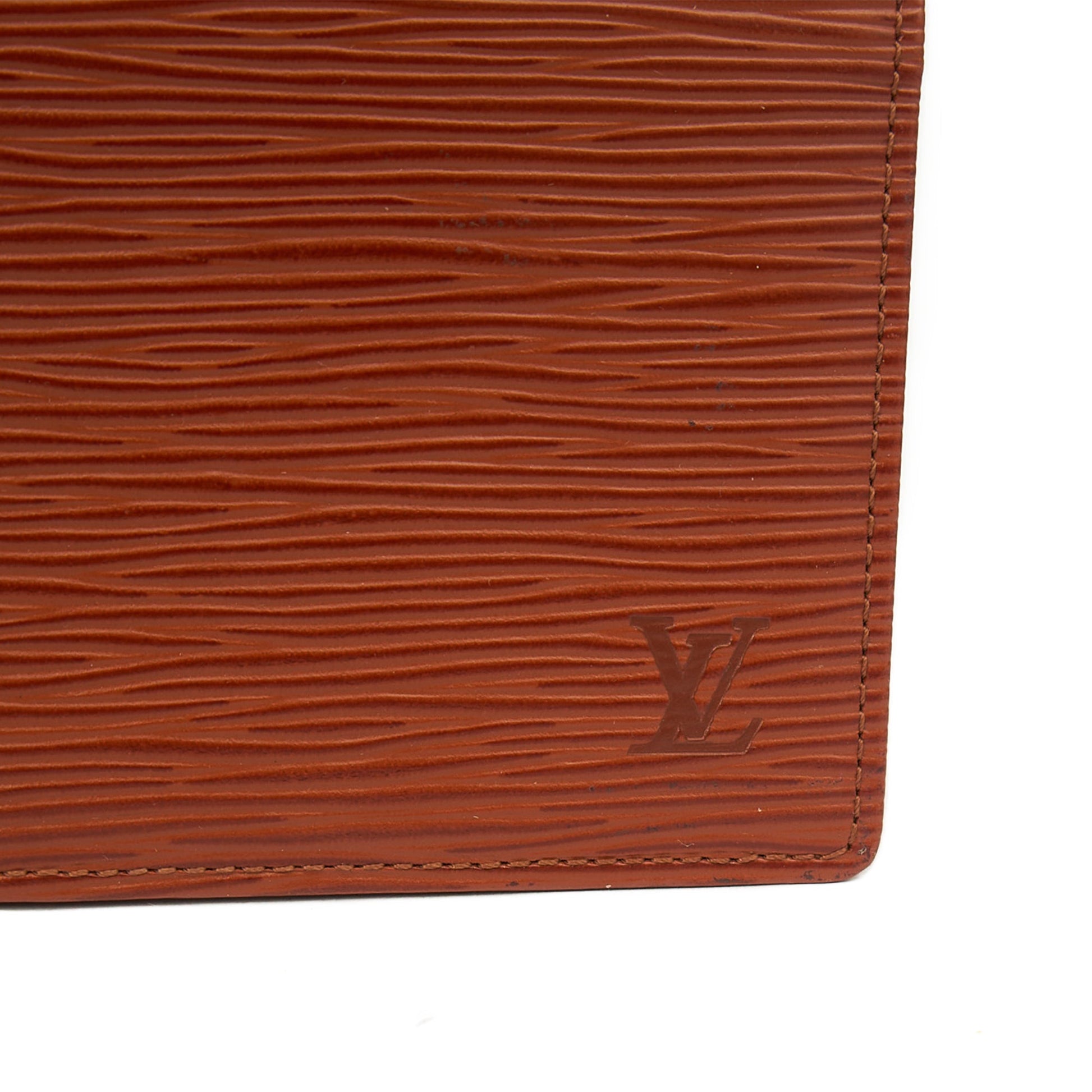 Louis Vuitton Card Holder Wallet in Brown, Epi Leather — Alternate View 12