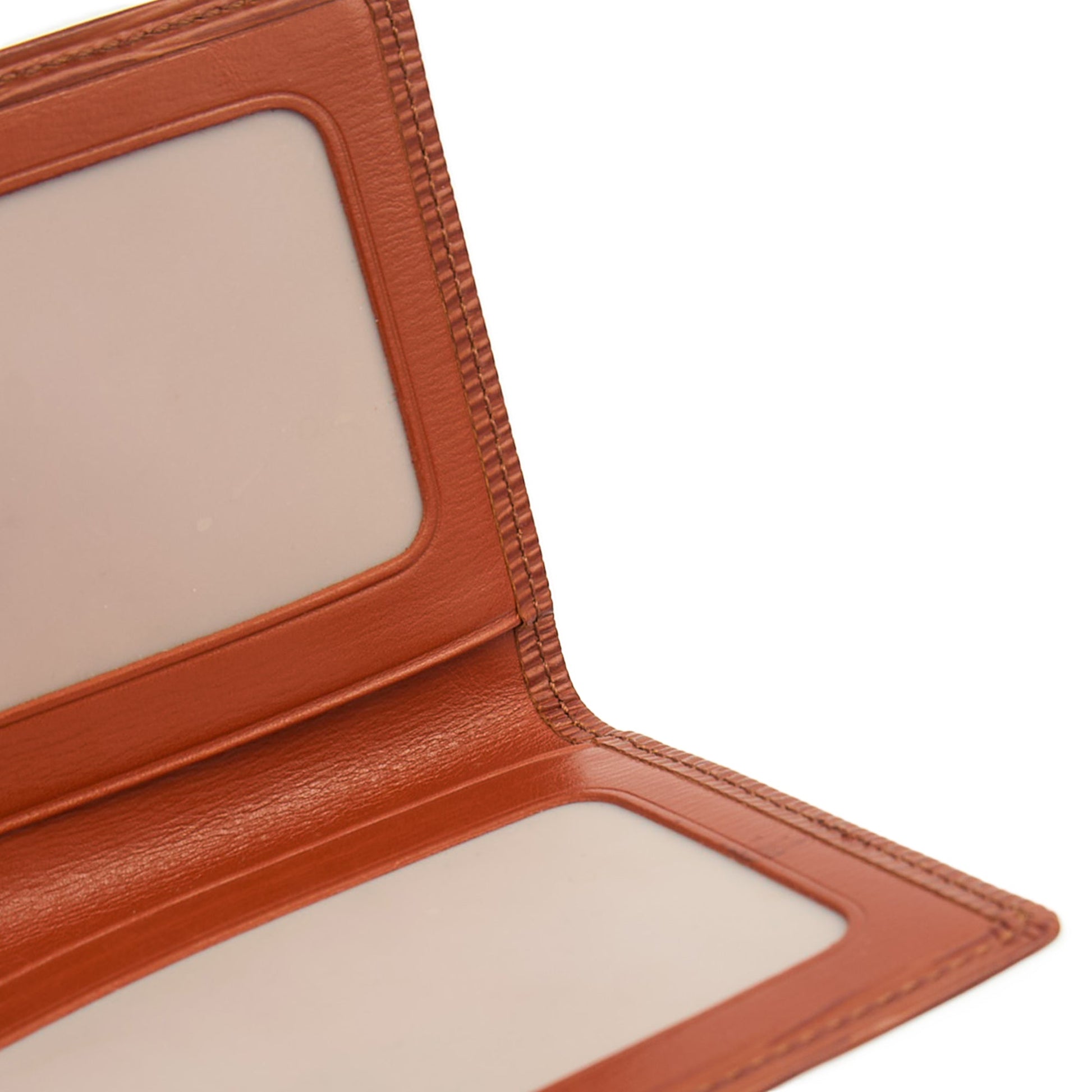 Louis Vuitton Card Holder Wallet in Brown, Epi Leather — Top View