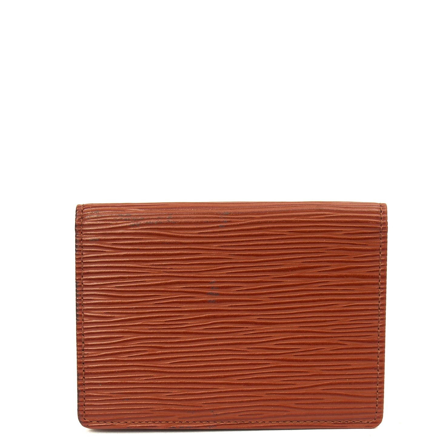 Louis Vuitton Card Holder Wallet in Brown, Epi Leather — Alternate View 15